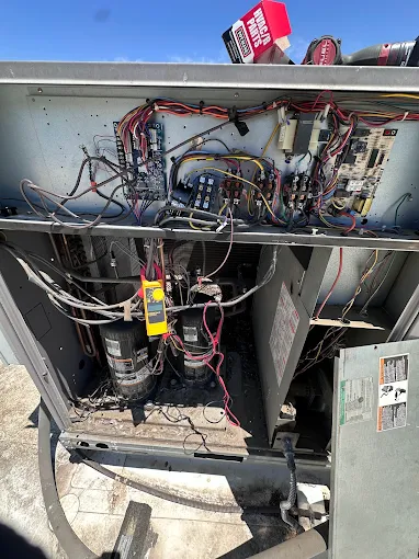 Furnace electrical maintenance and safety inspection in Central Valley CA