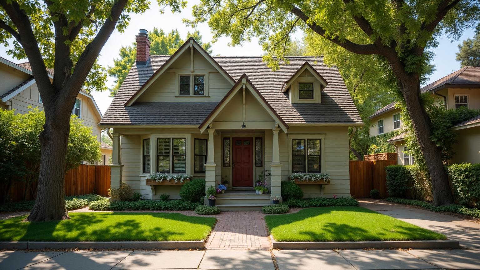 Beautiful historic Craftsman home in Ripon with modern HVAC installation